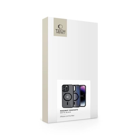 Etui Tech-Protect MagMat MagSafe na iPhone 14 Pro Max - czarny mat Etui Tech-Protect MagMat MagSafe na iPhone 14 Pro Max - czarny mat