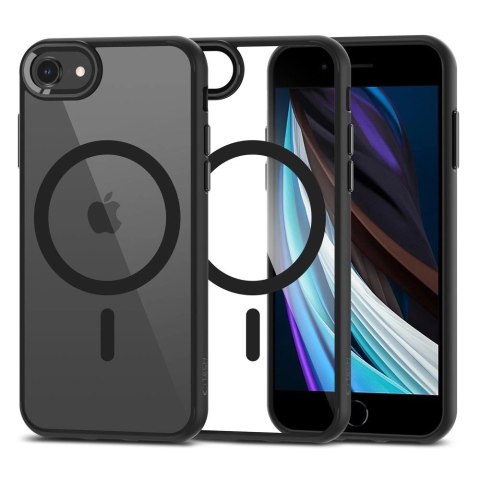 Etui Tech-Protect MagMat MagSafe na iPhone 7 / 8 / SE 2020 / 2022 - przezroczysto-czarny Etui Tech-Protect MagMat MagSafe na iPhone 7 / 8 / SE 2020 / 2022 - przezroczysto-czarny