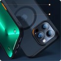 Etui Tech-Protect MagMat MagSafe na iPhone 7 / 8 / SE 2020 / 2022 - przezroczysto-czarny
