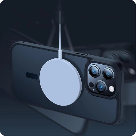 Etui Tech-Protect MagMat MagSafe na iPhone 7 / 8 / SE 2020 / 2022 - przezroczysto-czarny Etui Tech-Protect MagMat MagSafe na iPhone 7 / 8 / SE 2020 / 2022 - przezroczysto-czarny