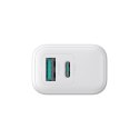 Ładowarka Joyroom JR-TCF21 sieciowa USB-C / USB-A 20W PD / QC 3.0 - biała