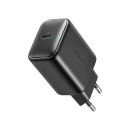 Ładowarka Joyroom JR-TCF23 sieciowa USB-C 25W SFC / PPS / PD - czarna + kabel USB-C / USB-C 1m