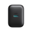 Ładowarka Joyroom JR-TCF23 sieciowa USB-C 25W SFC / PPS / PD - czarna + kabel USB-C / USB-C 1m