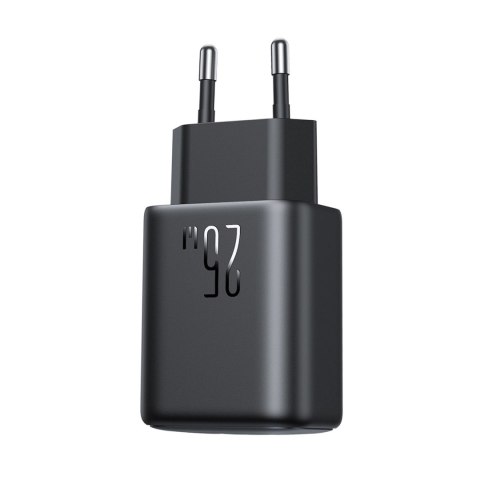 Ładowarka Joyroom JR-TCF23 sieciowa USB-C 25W SFC / PPS / PD - czarna + kabel USB-C / USB-C 1m Ładowarka Joyroom JR-TCF23 sieciowa USB-C 25W SFC / PPS / PD - czarna + kabel USB-C / USB-C 1m