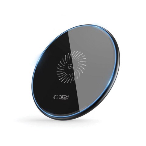 Ładowarka Tech-Protect QI15W-C1 indukcyjna 15W - czarna Ładowarka Tech-Protect QI15W-C1 indukcyjna 15W - czarna