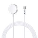 Ładowarka Tech-Protect UltraBoost indukcyjna magnetyczna ze złączem USB-C do Apple Watch 1.2m - biała