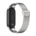 Pasek Tech-Protect MilaneseBand na Xiaomi Smart Band 8 / 8 NFC - srebrny