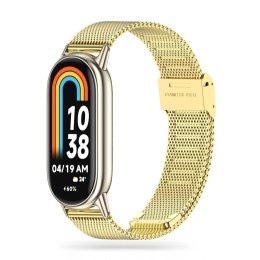 Pasek Tech-Protect MilaneseBand na Xiaomi Smart Band 8 / 8 NFC - złoty
