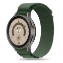 Pasek Tech-Protect Nylon Pro na Samsung Galaxy Watch 4 / 5 / 5 Pro / 6 / 7 / FE - ciemnozielony