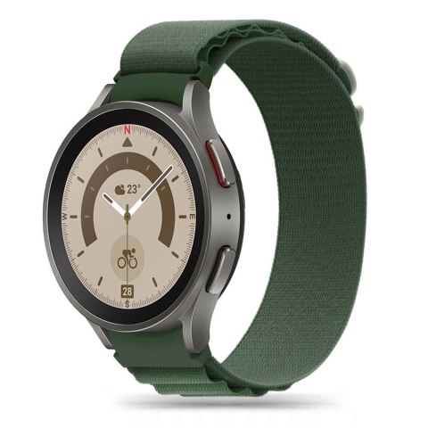 Pasek Tech-Protect Nylon Pro na Samsung Galaxy Watch 4 / 5 / 5 Pro / 6 / 7 / FE - ciemnozielony Pasek Tech-Protect Nylon Pro na Samsung Galaxy Watch 4 / 5 / 5 Pro / 6 / 7 / FE - ciemnozielony