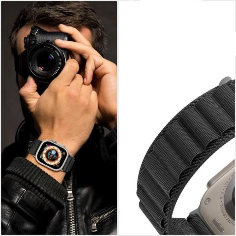 Pasek Tech-Protect Nylon Pro na Samsung Galaxy Watch 4 / 5 / 5 Pro / 6 / 7 / FE - ciemnozielony Pasek Tech-Protect Nylon Pro na Samsung Galaxy Watch 4 / 5 / 5 Pro / 6 / 7 / FE - ciemnozielony