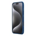 Etui Nillkin Super Frosted Shield Pro Magnetic Case na iPhone 16 Pro - niebieskie