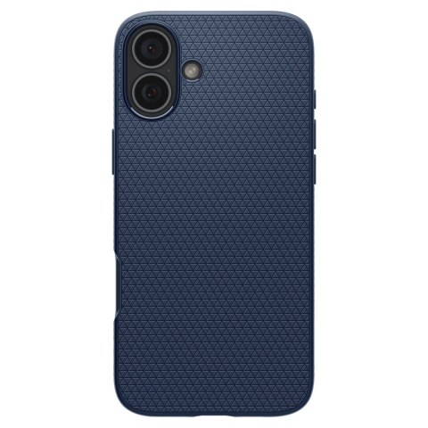 Etui Spigen Liquid Air na iPhone 16 Plus - niebieskie