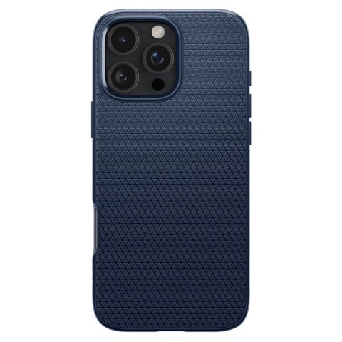 Etui Spigen Liquid Air na iPhone 16 Pro - niebieskie Etui Spigen Liquid Air na iPhone 16 Pro - niebieskie