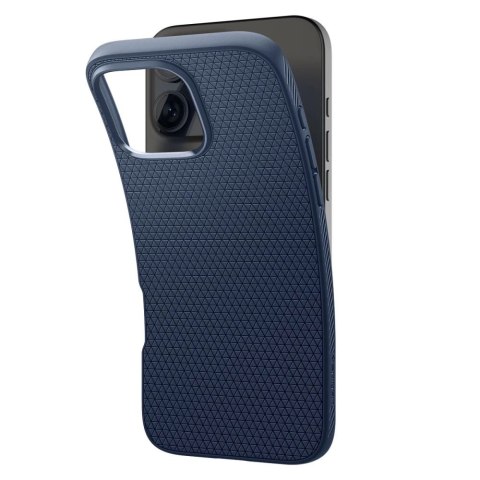 Etui Spigen Liquid Air na iPhone 16 Pro - niebieskie Etui Spigen Liquid Air na iPhone 16 Pro - niebieskie
