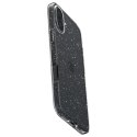 Etui Spigen Liquid Crystal na iPhone 16 - przezroczysto-brokatowe