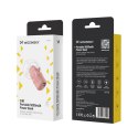 Mini powerbank Wozinsky WF16-YLS 5000mAh 15W Lightning z wbudowanym kablem USB-C i ładowarką do Apple Watch - różowy