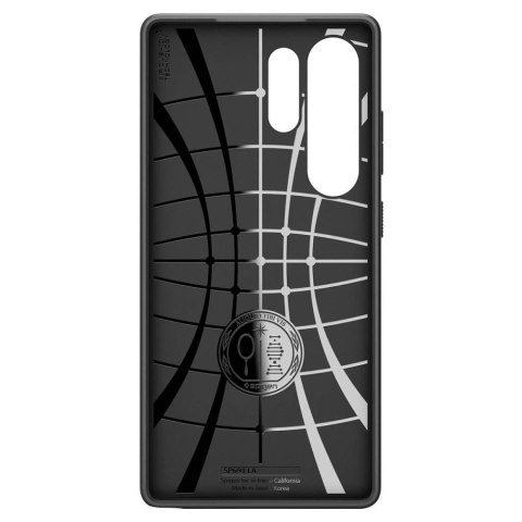 Etui Spigen Liquid Air na Samsung Galaxy S25 Ultra - czarne Etui Spigen Liquid Air na Samsung Galaxy S25 Ultra - czarne