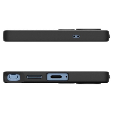 Etui Spigen Liquid Air na Samsung Galaxy S25 Ultra - czarne Etui Spigen Liquid Air na Samsung Galaxy S25 Ultra - czarne
