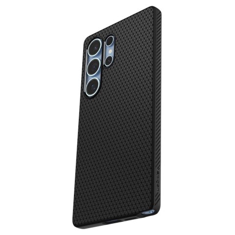 Etui Spigen Liquid Air na Samsung Galaxy S25 Ultra - czarne Etui Spigen Liquid Air na Samsung Galaxy S25 Ultra - czarne