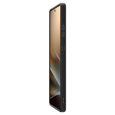 Etui Spigen Liquid Air na Samsung Galaxy S25 Ultra - czarne Etui Spigen Liquid Air na Samsung Galaxy S25 Ultra - czarne