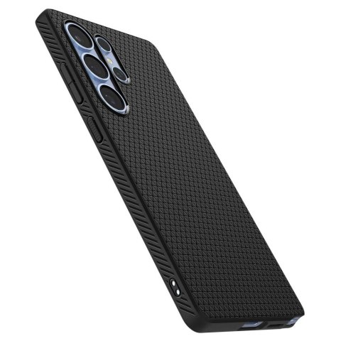 Etui Spigen Liquid Air na Samsung Galaxy S25 Ultra - czarne Etui Spigen Liquid Air na Samsung Galaxy S25 Ultra - czarne