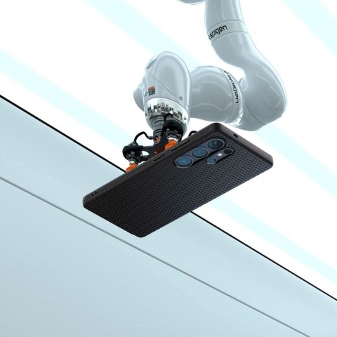 Etui Spigen Liquid Air na Samsung Galaxy S25 Ultra - czarne Etui Spigen Liquid Air na Samsung Galaxy S25 Ultra - czarne