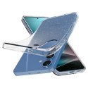 Etui Spigen Liquid Crystal na Samsung Galaxy S25 - brokatowo-przezroczyste