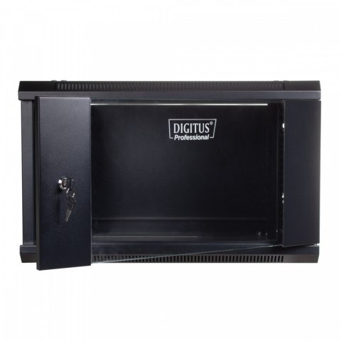 Szafa wisząca jednosekcyjna 19" 6U 368/600/450mm, drzwi szklane, czarna (RAL 9004) Szafa wisząca jednosekcyjna 19" 6U 368/600/450mm, drzwi szklane, czarna (RAL 9004)