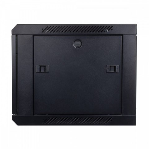 Szafa wisząca jednosekcyjna 19" 6U 368/600/450mm, drzwi szklane, czarna (RAL 9004) Szafa wisząca jednosekcyjna 19" 6U 368/600/450mm, drzwi szklane, czarna (RAL 9004)