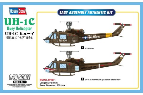 Model plastikowy Helikopter UH-1C Huey Model plastikowy Helikopter UH-1C Huey
