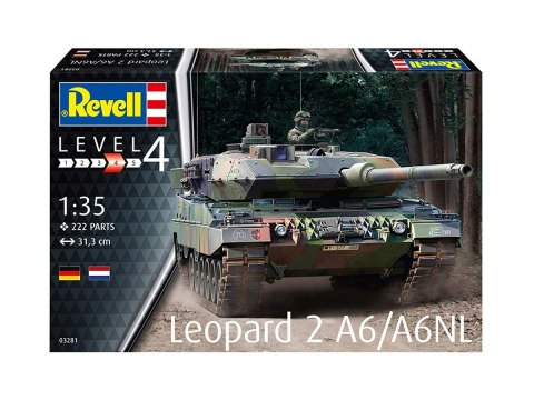 Model plastikowy Leopard 2A6/A6NL Model plastikowy Leopard 2A6/A6NL