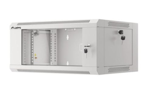 Szafa instalacyjna RACK wisząca 19 cali 4U 450 szara WFFA-5404-10S Szafa instalacyjna RACK wisząca 19 cali 4U 450 szara WFFA-5404-10S