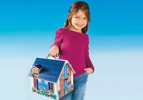 Przenośny domek dla lalek Dollhouse 70985 Przenośny domek dla lalek Dollhouse 70985
