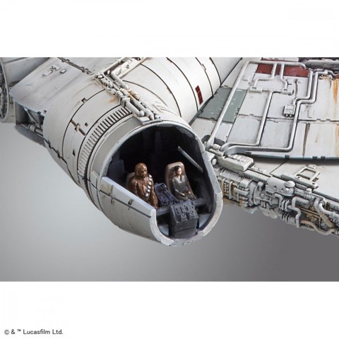 Model plastikowy Star Wars Millennium Falcon 1/144 Model plastikowy Star Wars Millennium Falcon 1/144