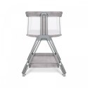 Łóżeczko dostawne Luna Grey Concrete 2 w 1