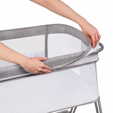 Łóżeczko dostawne Luna Grey Concrete 2 w 1 Łóżeczko dostawne Luna Grey Concrete 2 w 1