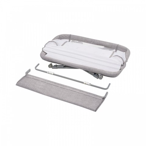 Łóżeczko dostawne Luna Grey Concrete 2 w 1 Łóżeczko dostawne Luna Grey Concrete 2 w 1