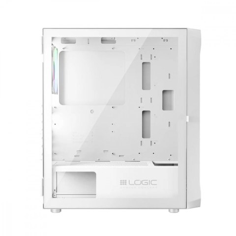 Obudowa Komputerowa Logic Portos ARGB Midi USB 3.0 Biała Obudowa Komputerowa Logic Portos ARGB Midi USB 3.0 Biała