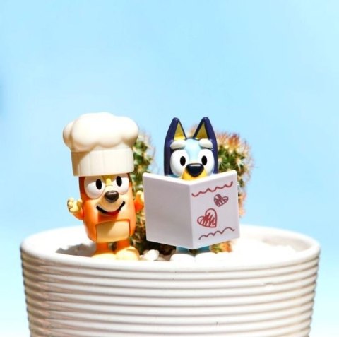 Zestaw figurek Bluey 2pak Ekskluzywna restauracja Zestaw figurek Bluey 2pak Ekskluzywna restauracja