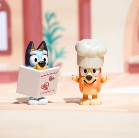 Zestaw figurek Bluey 2pak Ekskluzywna restauracja Zestaw figurek Bluey 2pak Ekskluzywna restauracja
