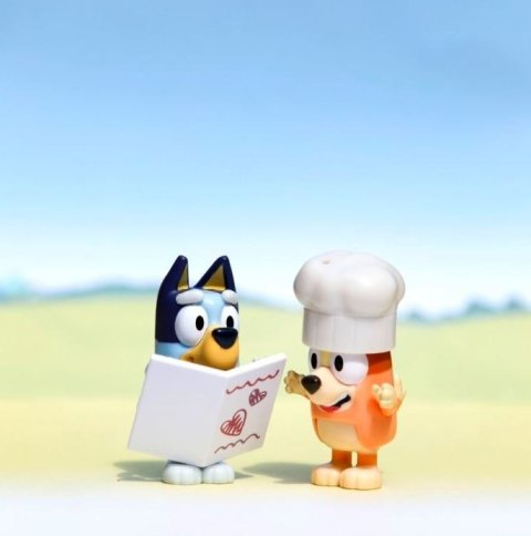 Zestaw figurek Bluey 2pak Ekskluzywna restauracja Zestaw figurek Bluey 2pak Ekskluzywna restauracja