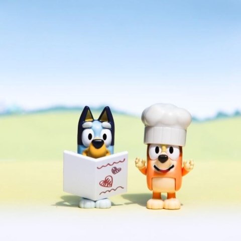 Zestaw figurek Bluey 2pak Ekskluzywna restauracja Zestaw figurek Bluey 2pak Ekskluzywna restauracja