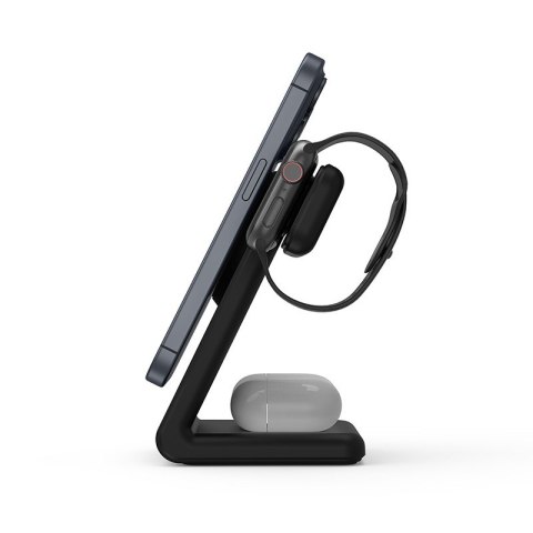 Ładowarka bezprzewodowa 3w1 z MagSafe do iPhone, Apple Watch i AirPods Ładowarka bezprzewodowa 3w1 z MagSafe do iPhone, Apple Watch i AirPods