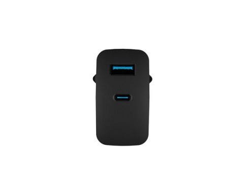 Ładowarka sieciowa Ribera GAN 1X USB-A + 1X USB-C 65W Czarna Ładowarka sieciowa Ribera GAN 1X USB-A + 1X USB-C 65W Czarna