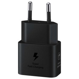 Ładowarka sieciowa Samsung EP-T2510NBEGWW GaN USB-C 25W SFC - czarna
