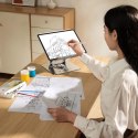 Podstawka pod laptopa Wozinsky WRS-CPY84SS aluminiowa + Gratis! podstawka do smartfona - srebrna
