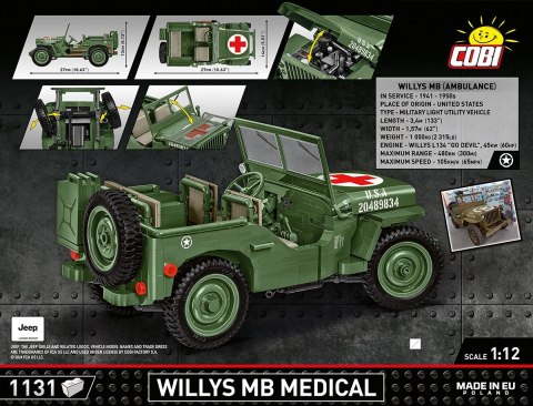Klocki Willys MB Medical Klocki Willys MB Medical