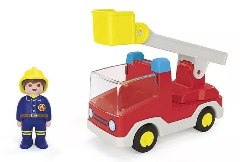 Zestaw z figurką Junior 71683 Wóz strażacki z drabiną Zestaw z figurką Junior 71683 Wóz strażacki z drabiną