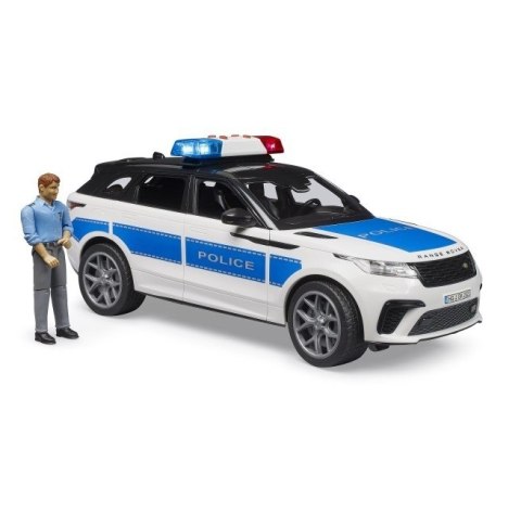 Pojazd Range Rover Velar policyjny z figurką Pojazd Range Rover Velar policyjny z figurką